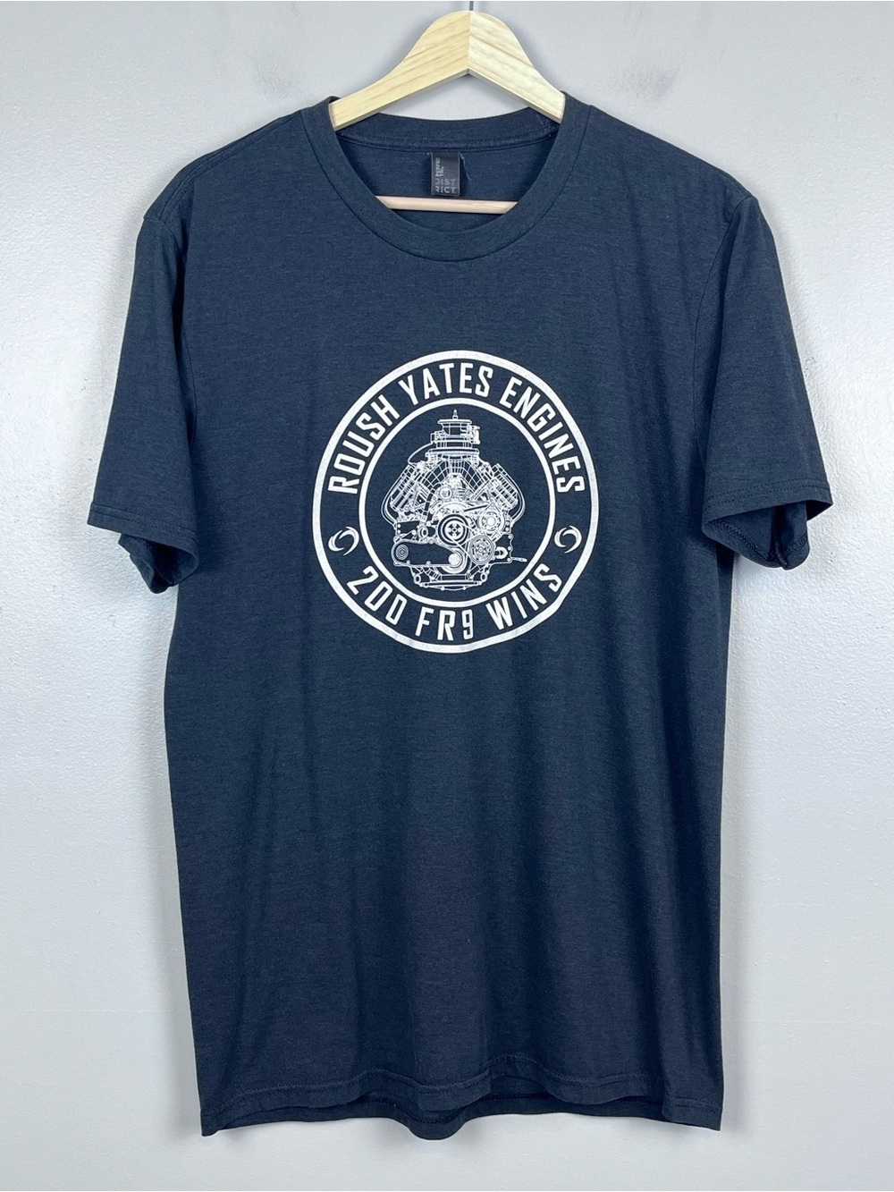 NASCAR Men's Double Sided Graphic Print Roush Yates Racing Engines Tee Size M